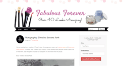 Desktop Screenshot of fabulousforeverblog.com
